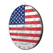 Amerikaanse vlag dartbord (Voorkant Rechts)