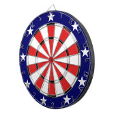 Amerikaanse vlag dartbord (Voorkant Rechts)