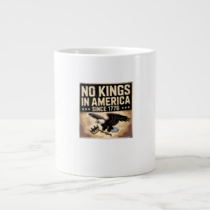 Amerikaanse Vlag Decoratie Geen Koningen In Amerik Grote Koffiekop
