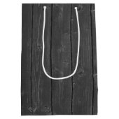 Amerikaanse vlag Deer op hout Medium Cadeauzakje (Achterkant)