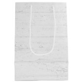 Amerikaanse vlag Deer op hout Medium Cadeauzakje (Achterkant)