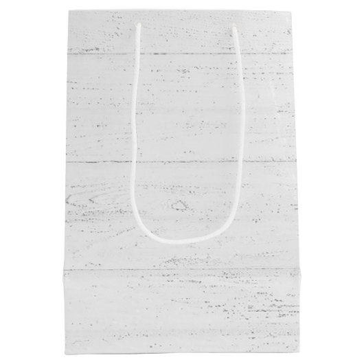 Amerikaanse vlag Deer op hout Medium Cadeauzakje (Achterkant)