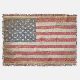 Amerikaanse vlag deken