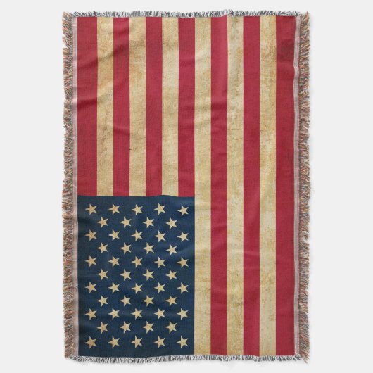  Amerikaanse vlag Deken (Voorkant Verticaal)