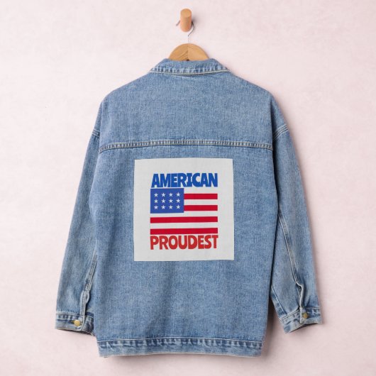 Amerikaanse vlag denim jacket (Hangar)