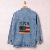 Amerikaanse vlag denim jacket (Hangar)