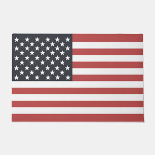 Amerikaanse vlag. deurmat