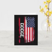 Amerikaanse vlag Dodge Kaart (Gele Bloem)