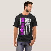 Amerikaanse vlag Dog Groomer T-shirt (Voorkant volledig)