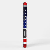Amerikaanse vlag Donald Trump 2024 iPhone Hoesje (Rechterkant)