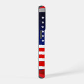Amerikaanse vlag Donald Trump 2024 iPhone Hoesje (Rechterkant)