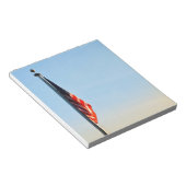 Amerikaanse vlag door Dawn's Early Light Notitieblok (Schuin)