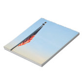 Amerikaanse vlag door Dawn's Early Light Notitieblok (Linkerzijde)