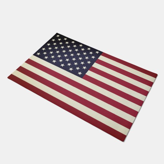 Amerikaanse Vlag Doormat USA Deurmat (Schuin)