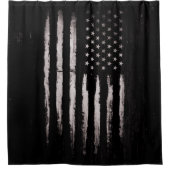 Amerikaanse vlag douchegordijn (Voorkant)