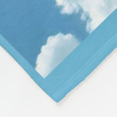 Amerikaanse vlag Dove Fleece Deken (Hoek)