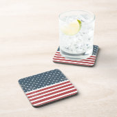 Amerikaanse vlag drankjes onderzetter (Rechterzijde)