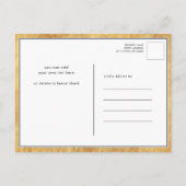 Amerikaanse vlag  drum 4th of JULY Celebration Uitnodiging Briefkaart (Achterkant)