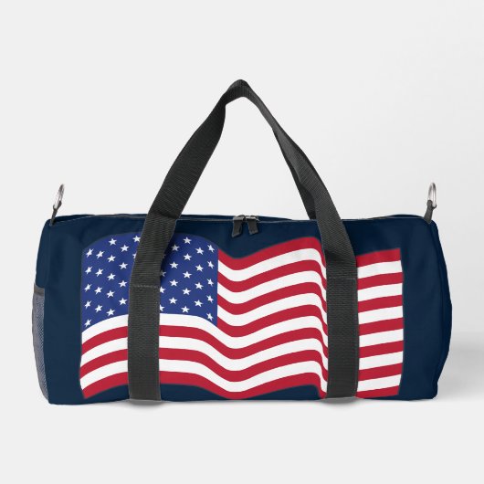 Amerikaanse vlag Duffel Bag Plunjezak (Achterkant)