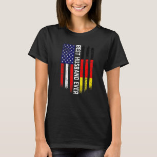 Amerikaanse vlag & Duitsland vlag beste man ooit f T-shirt