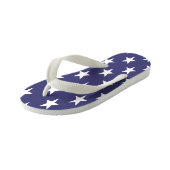 Amerikaanse vlag Duo Kinder Teenslippers (Schuin)