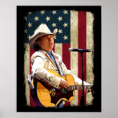 -Amerikaanse vlag Dwight Yoakam Legend.png Poster (Voorkant)