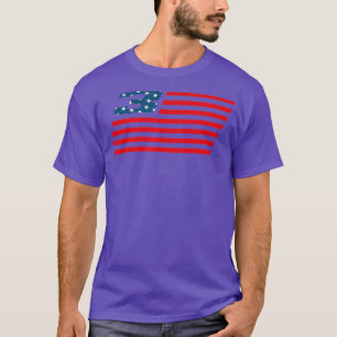 Amerikaanse vlag E3 Motocross Supercross T-shirt