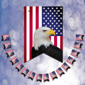 Amerikaanse vlag, Eagle bunting Patriot Party Vlaggetjes