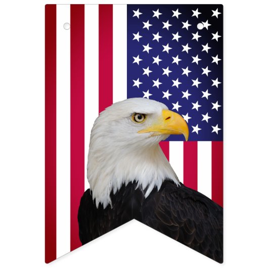 Amerikaanse vlag, Eagle bunting Patriot Party Vlaggetjes (Tweede vlag)