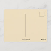 -Amerikaanse vlag Eagle en Flowers Patriottic Briefkaart (Achterkant)