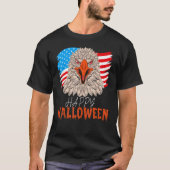 Amerikaanse vlag Eagle Halloween T-shirt (Voorkant)
