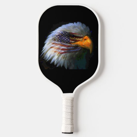 Amerikaanse vlag Eagle USA Pickleball Paddle (Achterkant)