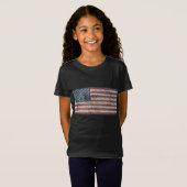 Amerikaanse vlag Eagle USA T-shirt (Voorkant volledig)