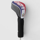 Amerikaanse vlag: een prachtig patriottisch golfheadcover (Schuin)