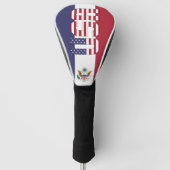 Amerikaanse vlag: een prachtig patriottisch golfheadcover (Voorkant)