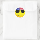 Amerikaanse vlag Emoji Stickers (Tas)