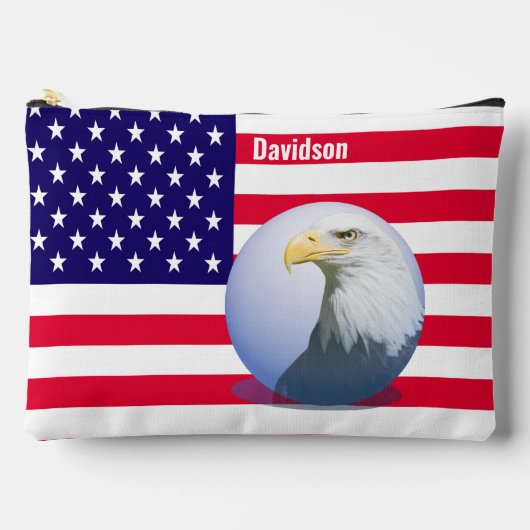Amerikaanse vlag en adelaar etui (Voorkant)