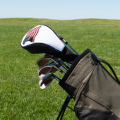 Amerikaanse vlag en adelaar golfheadcover (Insitu)