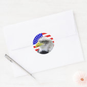 Amerikaanse vlag en adelaar patriottische Stickers (Envelop)
