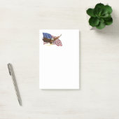 Amerikaanse vlag en adelaar post-it® notes (Kantoor)