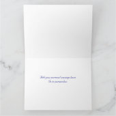 Amerikaanse vlag en adelaar veteranen dag Kaart (Binnen)