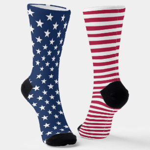 Amerikaanse vlag en Amerikaanse vlag Sokken
