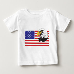 Amerikaanse vlag en Bald Eagle