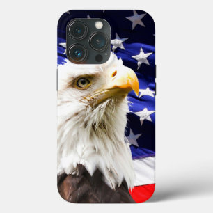 Amerikaanse vlag en Eagle Case-Mate iPhone Case