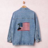 Amerikaanse vlag en Eagle Denim Jacket (Hangar)