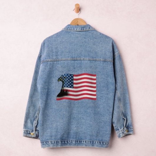 Amerikaanse vlag en Eagle Denim Jacket (Hangar)