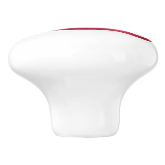 Amerikaanse vlag en Eagle Keramische Knop (Zijkant)