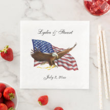 Amerikaanse vlag en Eagle