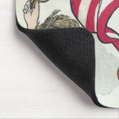 Amerikaanse vlag en kinderen muismat (Hoek)