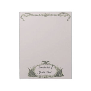 Amerikaanse vlag en laptop van Eagle Notitieblok